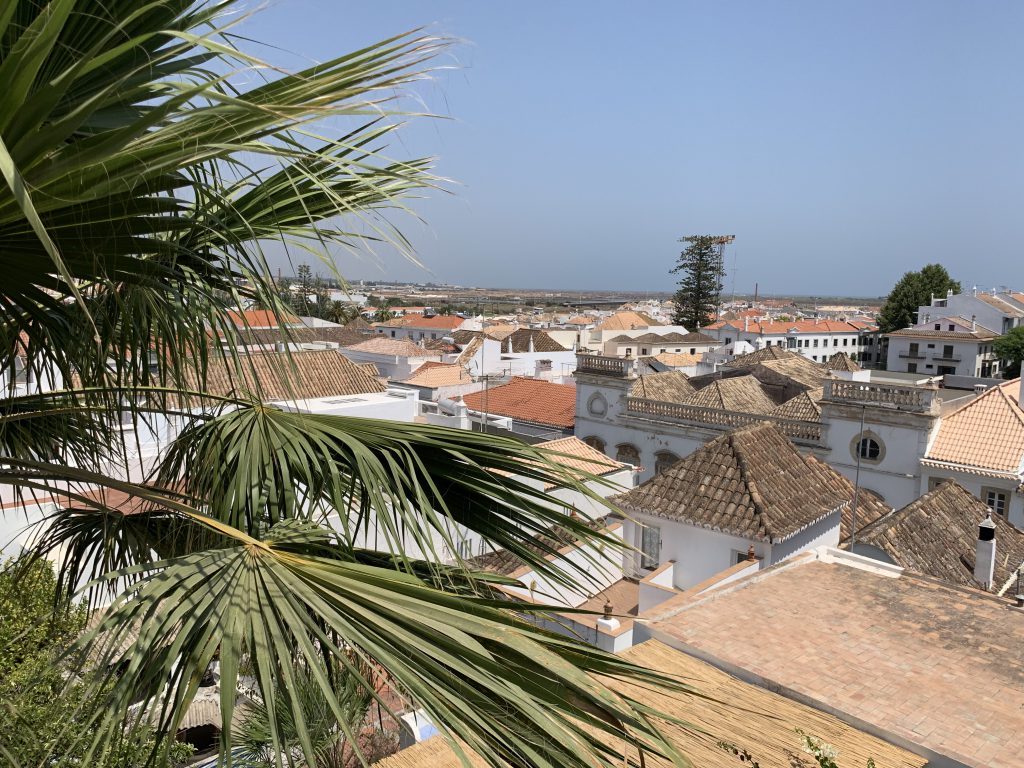 Europa Roadtrip 2019 - Blick über Tavira