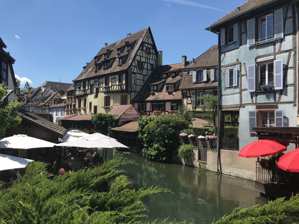 Petite Venise von Colmar, Elsass