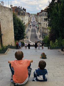 Europa Roadtrip 2019 - Ausblick auf Blois