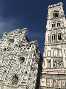 Die wunderschöne Kathedrale Di Santa Maria del Fiore in Florenz