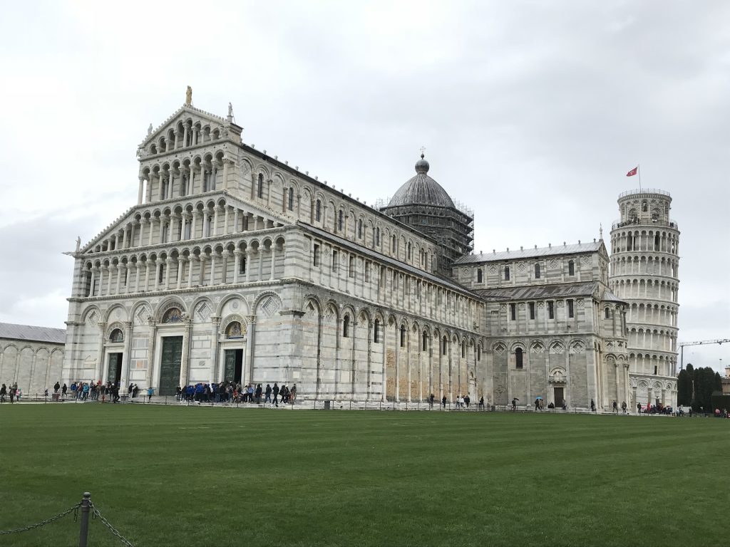 Kathedrale und schiefe Turm von Pisa