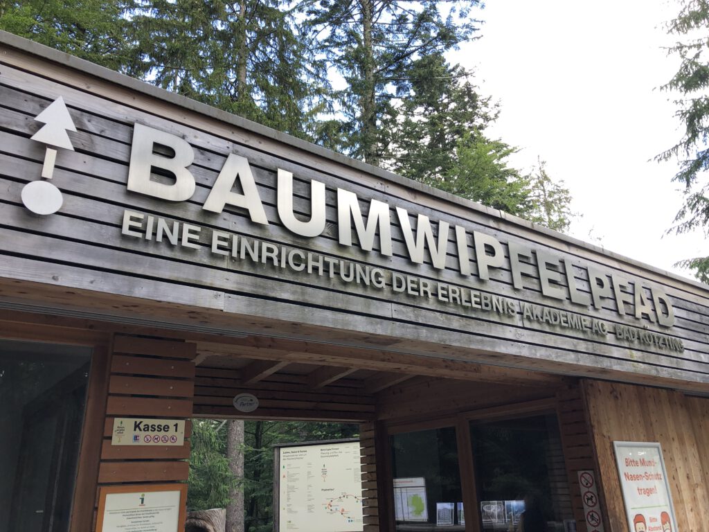 Eingangsbereich des Baumwipfelpfads