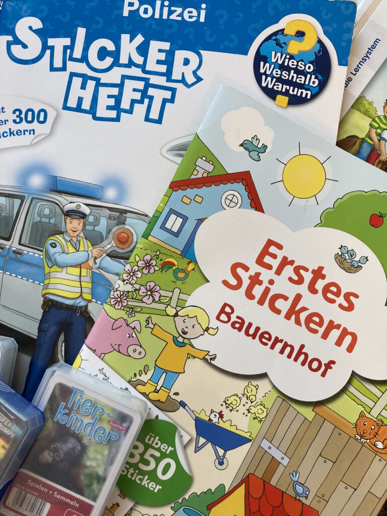 Kinderspiele für unterwegs