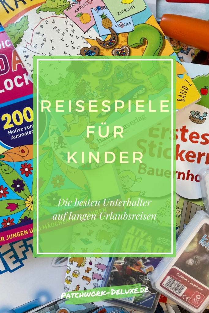 Reisespiele für Kinder auf langen Urlaubsreisen